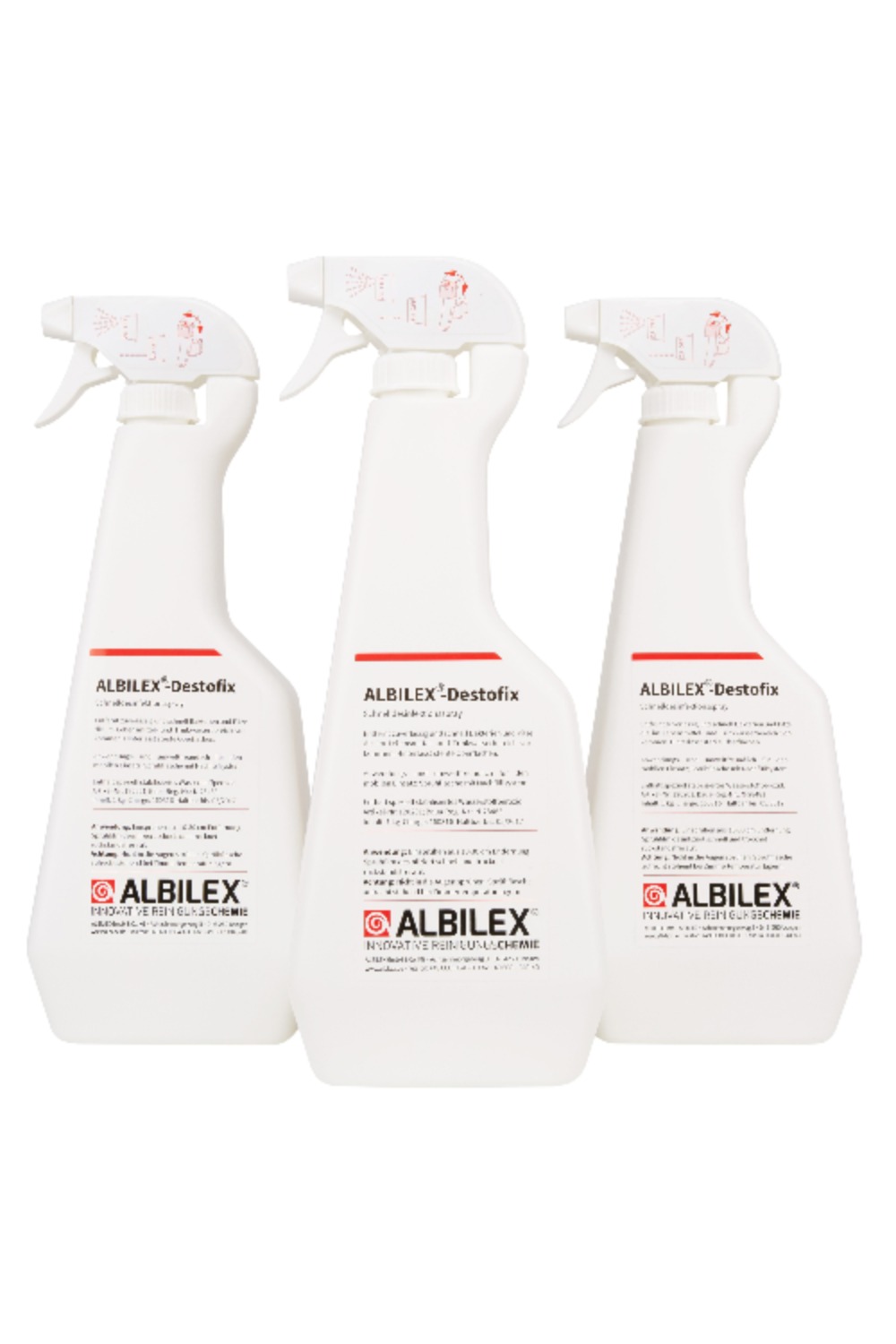 Albilex. Destofix, Desinfektion, Desinfektionsspray, Schnelldesinfektion